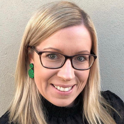Leopard Emma stud