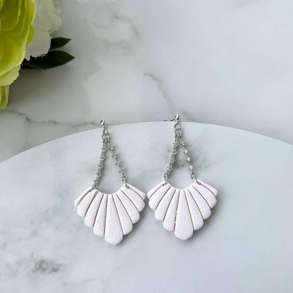 White textured luxe Thea